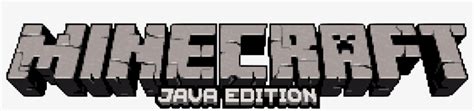 This Is The New Logo For The Java Edition Of Minecraft Logo De