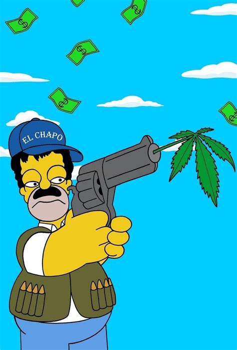 Homer Simpson Is El Chapo In Prophetic Drug War Series Simpsons