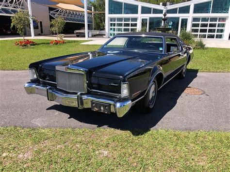 1973 lincoln continental mk iv 460ci v8 automatic triple black