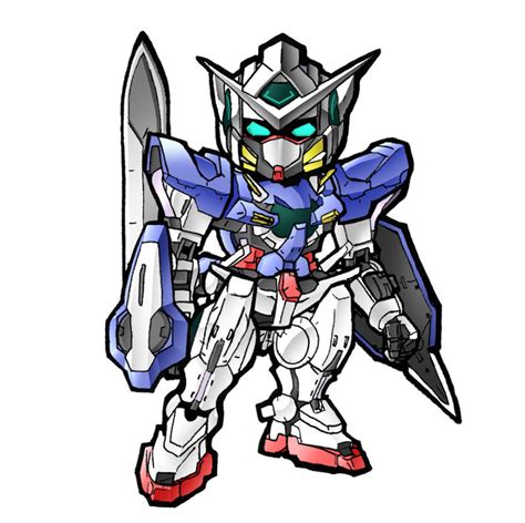 Sd Gundam Exia By Kenshingumi559 On Deviantart