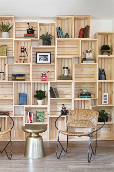 25 Ways To Decorate With Wooden Crates