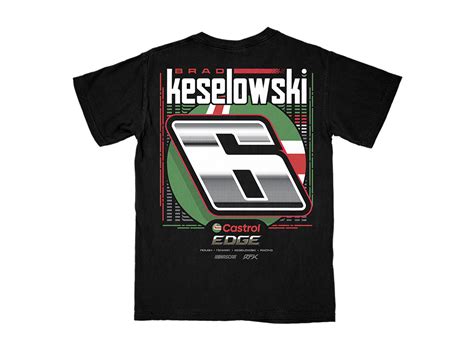 Brad Keselowski 2024 Castrol Edge T Shirt Rfkshop