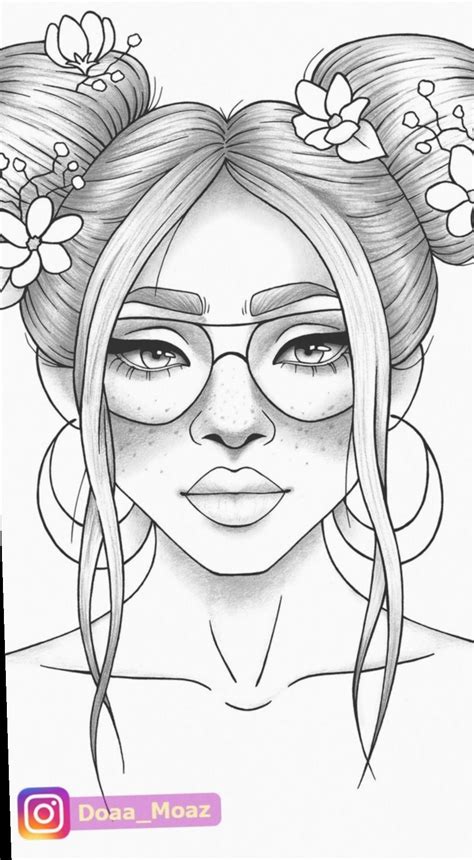Fashion design doaa moaz coloring pages. Fashion Sketchbook Videos Colour #girls #topmodels #tiktok ...