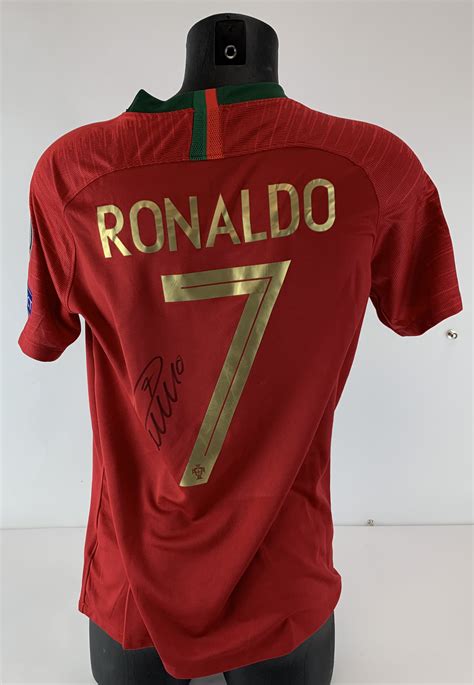Lot Detail Christiano Ronaldo Signed Official 2018 World Cup Portugal