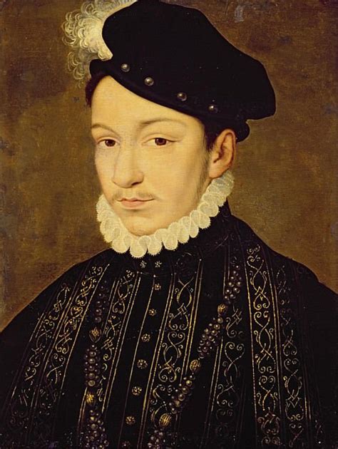 Portrait Of Charles Ix 1550 1574 — Francois Clouet