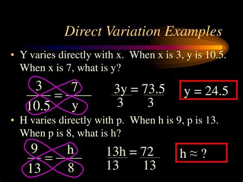 Ppt Direct Variation Powerpoint Presentation Free Download Id3769681