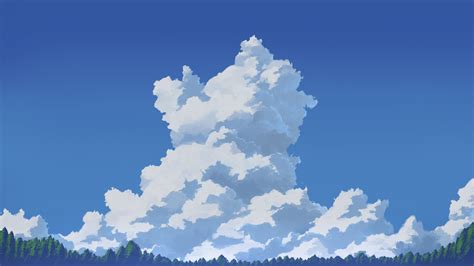 Anime Clouds Wallpapers Wallpaper Cave