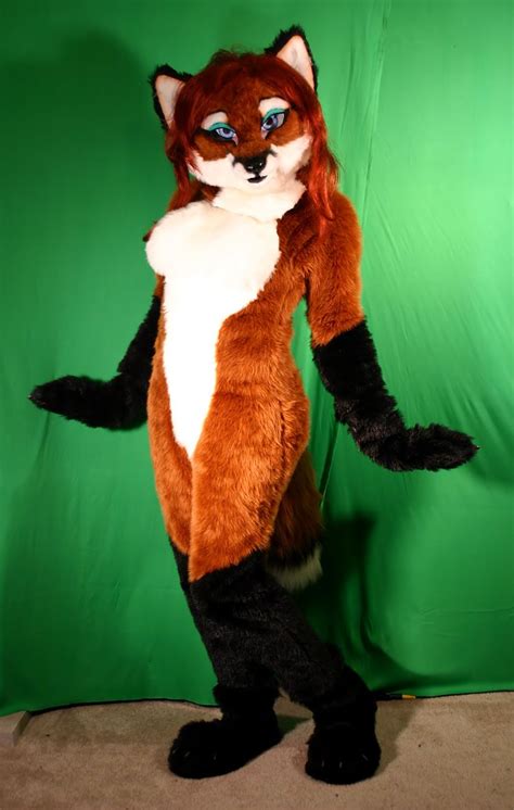 Vixen Fursuit Adult Costumes Costume Accessories Anthro Mascot