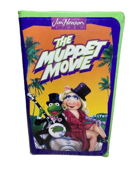 The Muppet Movie Vhs 1993 Jim Henson Video Clamshell Kermit And Mrs