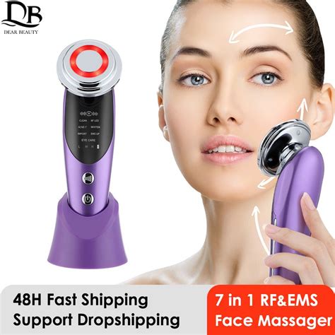 Home Beauty Instrument In Face Lift Devices Ems Rf Microcurrent