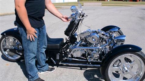 Harley Davidson Roadster Three Wheel Reverse Trike