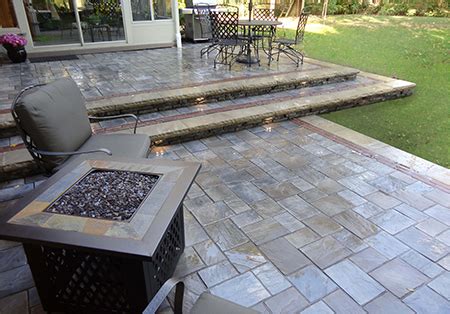 Check this stone patio idea. 2014 Unilock Award Ceremony | Domenico Brick Paving and ...