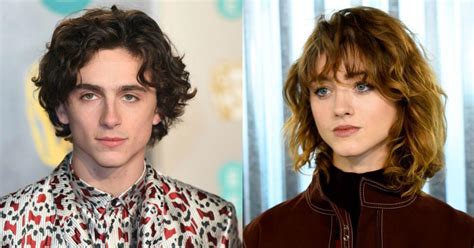 People Think Stranger Things Natalia Dyer Looks Exactly Like Timothee