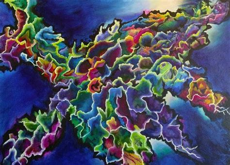 Contemporary Art Deep Sea Find Acrylic Original Painting By J S