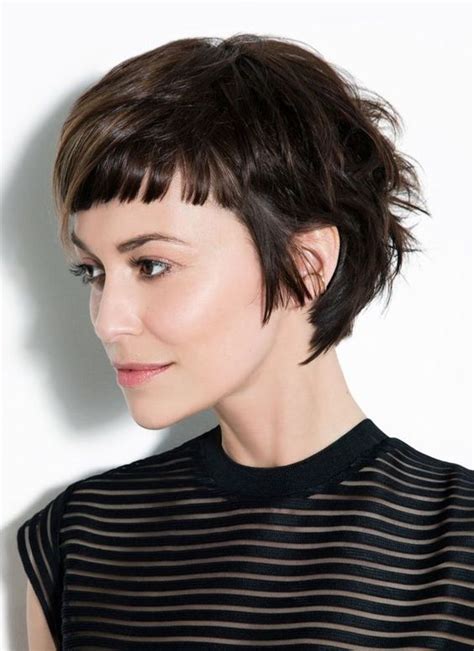 Side bangs are trending for spring 2020. Women Hairstyles for Short "Baby" Bangs - 2021 Haircut ...