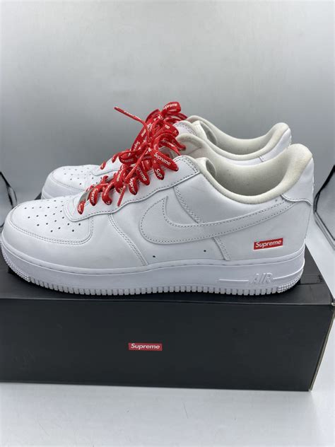 Nike Air Force 1 Low Supreme White Aftermarket