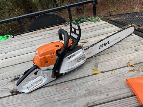 My First Chainsaw Stihl Ms 261 With A 20inch Bar Im Hooked Rchainsaw