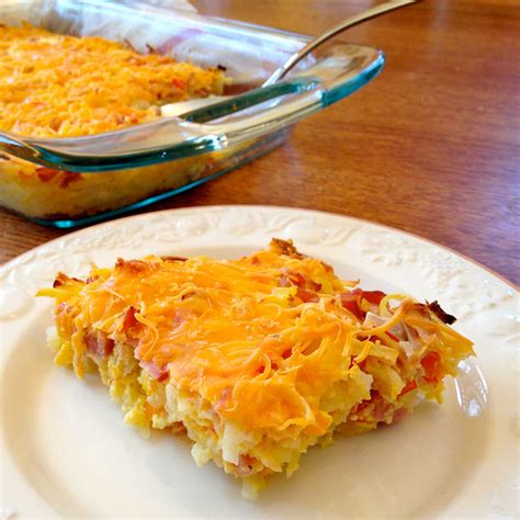 Healthy Egg Cheese And Hash Brown Casserole 100 Simply Filling Great