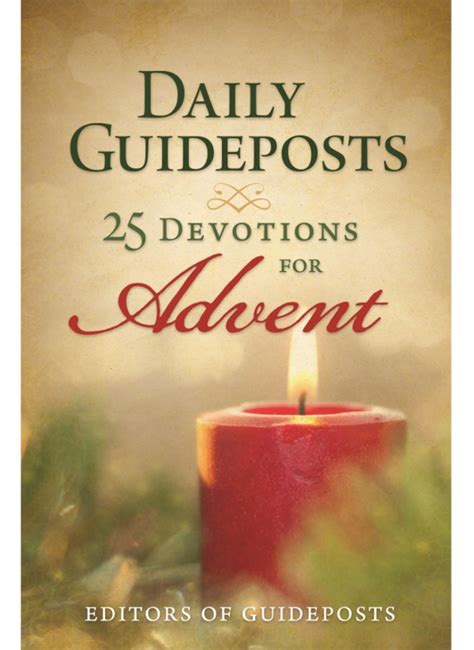 Daily Guideposts 25 Devotions For Advent Ebook Advent Devotionals