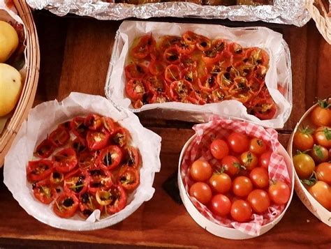 Recette Tomates cerise confites à lhuile dolive ail et thym