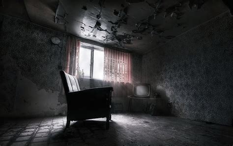 hd wallpaper abandoned house horror dark furniture fantasy indoors wallpaper flare