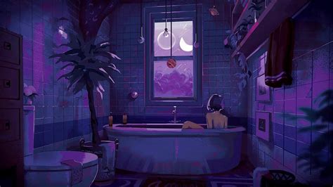 Late Night Bath ~ Lofi Hip Hop Mix Music To Relaxstudywork With