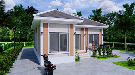 House Plans 9x9 Meters 30x30 Feet Hip Roof Samhouseplans 6ee