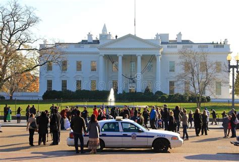 Democracy White House Washington America Editorial Photography