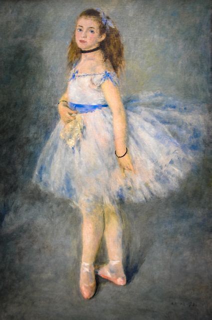Pierre Auguste Renoir The Dancer 1874 At The National Art Gallery