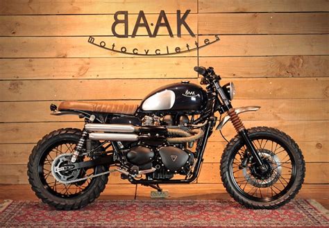 Triumph Scrambler By Baak Motocyclettes Revealing Their Vision Of Off