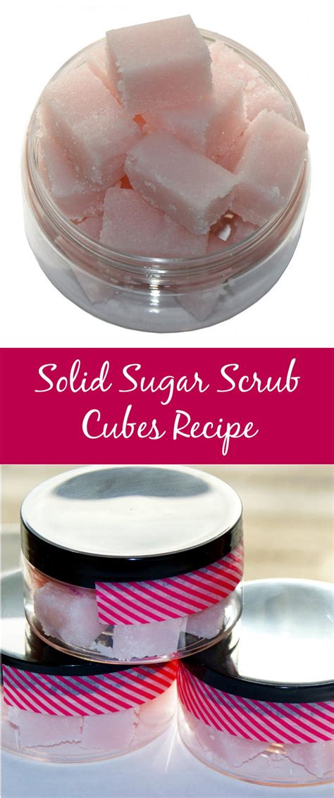 Solid Sugar Scrub Cubes Recipe Soap Deli News