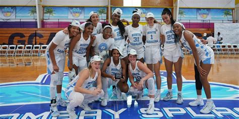 Unc Womens Basketball Defeats Washington Wins Goombay Splash Title