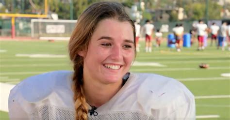 Bella Rasmussen Makes History As First Female High School Football Player To Score Twice In A Game