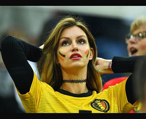 Belgium S World Cup Fans The Beauties Cheering On The England S Opponents Daily Star