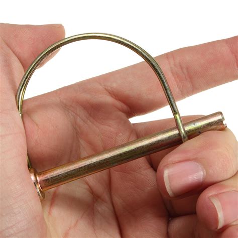 4pcs 6mm shaft locking retaining pin d clip lynch linch linchpin for trailers ebay