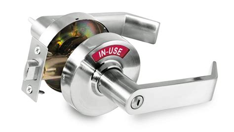 32 Commercial Grade Privacy Indicator Lock And Lever In 26 Polished