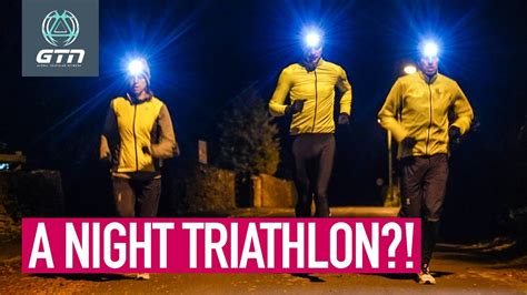A Night Time Triathlon How Its Done Youtube
