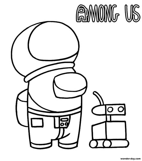 Impostor Among Us Para Colorear Anime
