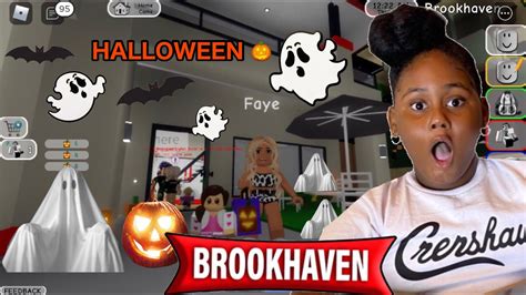 New Roblox Halloween Update Brookhaven Rp🎃trick Ortreating Ghost