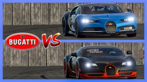 Bugatti Chiron Vs Veyron Super Sport Top Gear Track Battle Forza