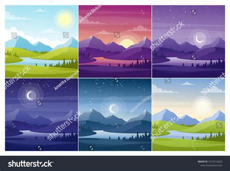 Different Times Day Images Stock Photos And Vectors Shutterstock