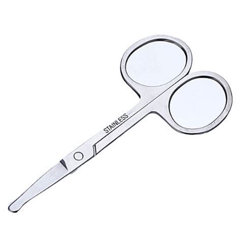Stainless Steel Nose Hair Scissors Ear Facial Trimmers Cut