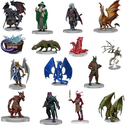 Wizkids D D Icons Of The Realms Booster Brick Assorted Pre Painted