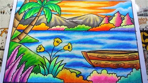 Cara melukis cat air siluet gradasi malam cara melukis cat dengan air ini menggunakan teknik wet on dry. Gunung Gambar Pemandangan Alam | infotiket.com
