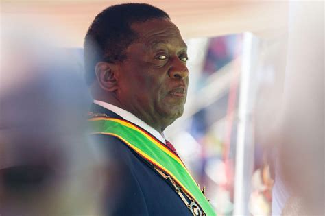 Following Disputed Election Mnangagwa Sworn In As Zimbabwes President