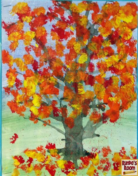 Friday Art Feature Fall Trees Fall Art Projects Autumn Trees