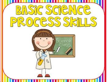 [hypothesizing, raising questions, observing (comparing, classifying). Basic Science Process Skills Posters {Rainbow Theme} by ...