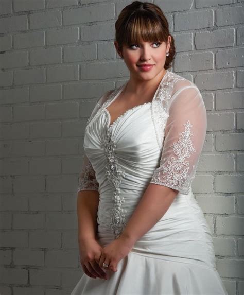 white wedding dress for obese women this woman is hardly obese but it is still a… plus