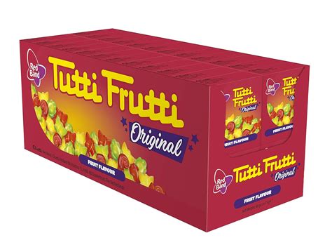 Red Band Tutti Frutti Fruchtgummi Multipack 48er Pack 15g Schachtel