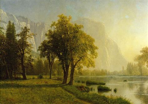 El Capitan Yosemite Valley Albert Bierstadt